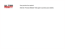 Tablet Screenshot of preview.ultraagent.com